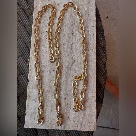 14k Gold Filled Chunky Starburst chain -No clasp - Picture 4 of 10